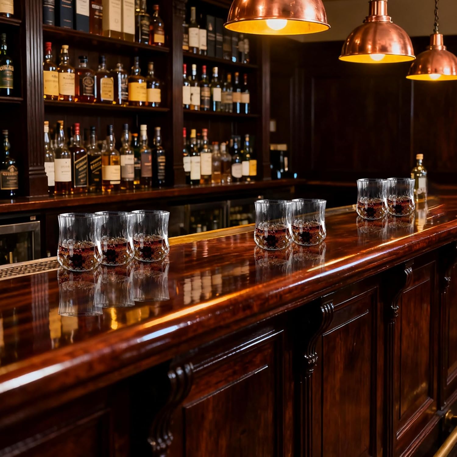 Stone Whiskeys Chiller and Thick Glass Set Chilling Enhances Social Gatherings and Tastings and Glasses Set