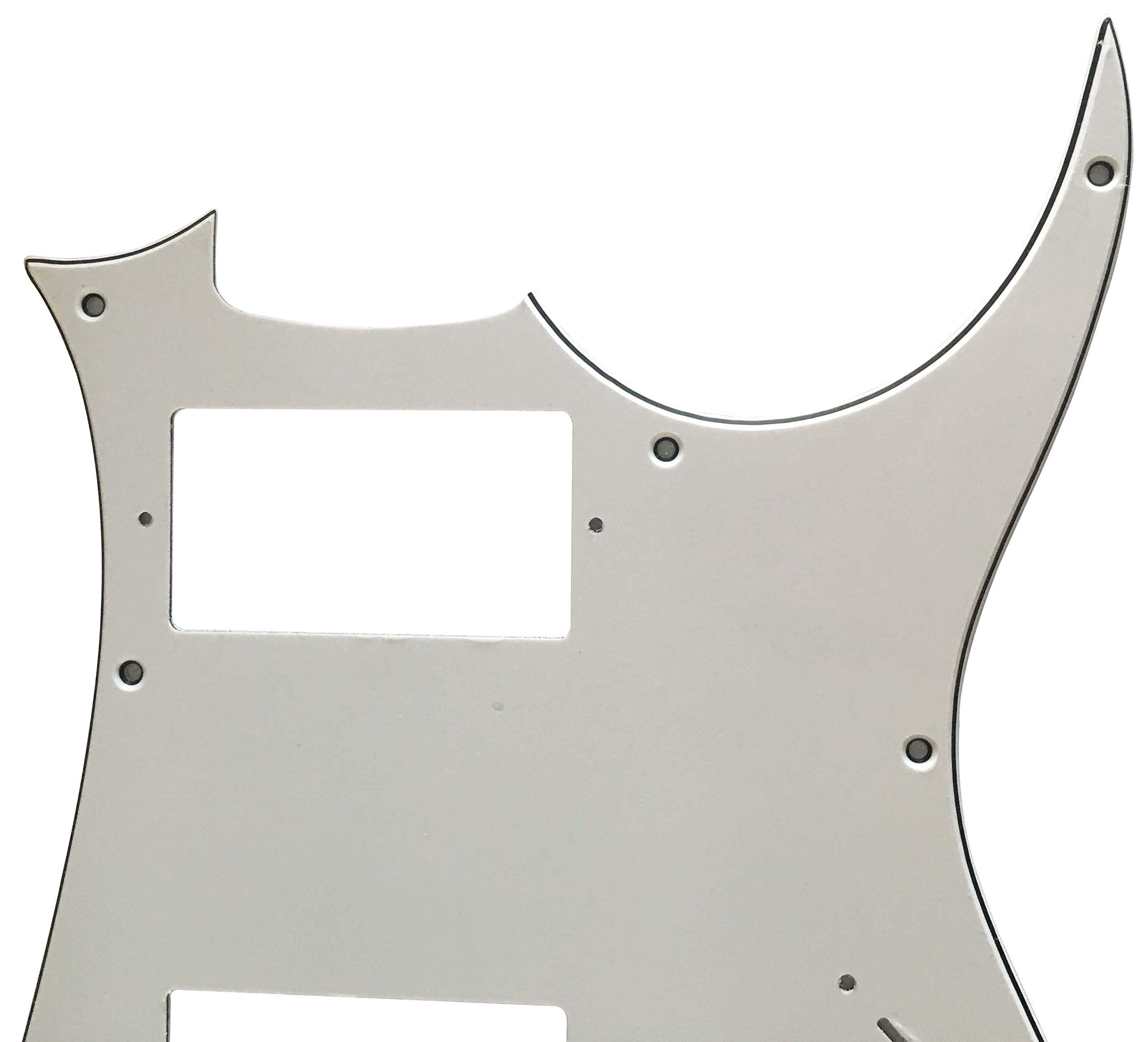 Electric Guitar Pickguard for Ibanez MIJ RG X20 Style (3 Ply White)