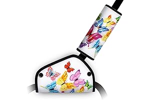 Car Seat Belt Adjuster with Comfortable and Protective Cushion for Kids