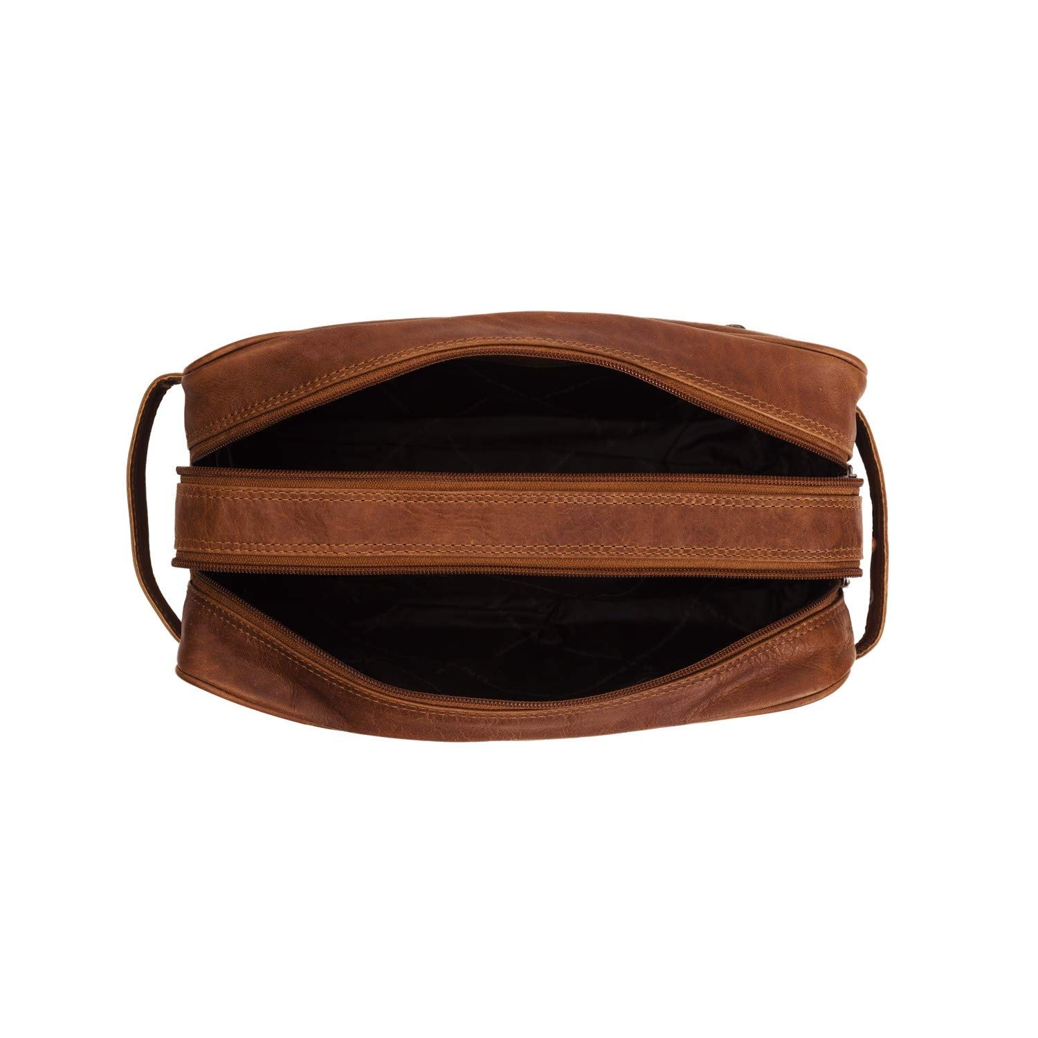 The Chesterfield Brand - Leder Kulturtasche Cognac Stefan