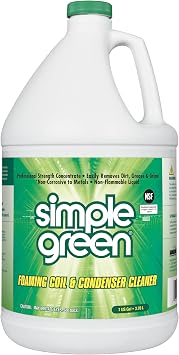 Simple Green Foaming Coil Cleaner - Gallon, 128 Fl Oz Pack of 1