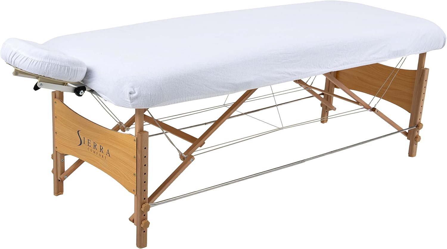 Sierra Comfort Premium Wide Portable Massage Table, SC-602 (Gray)
