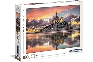 Clementoni 39367 Collection Le Magnifique Mont Saint-Michel 1000 Pieces