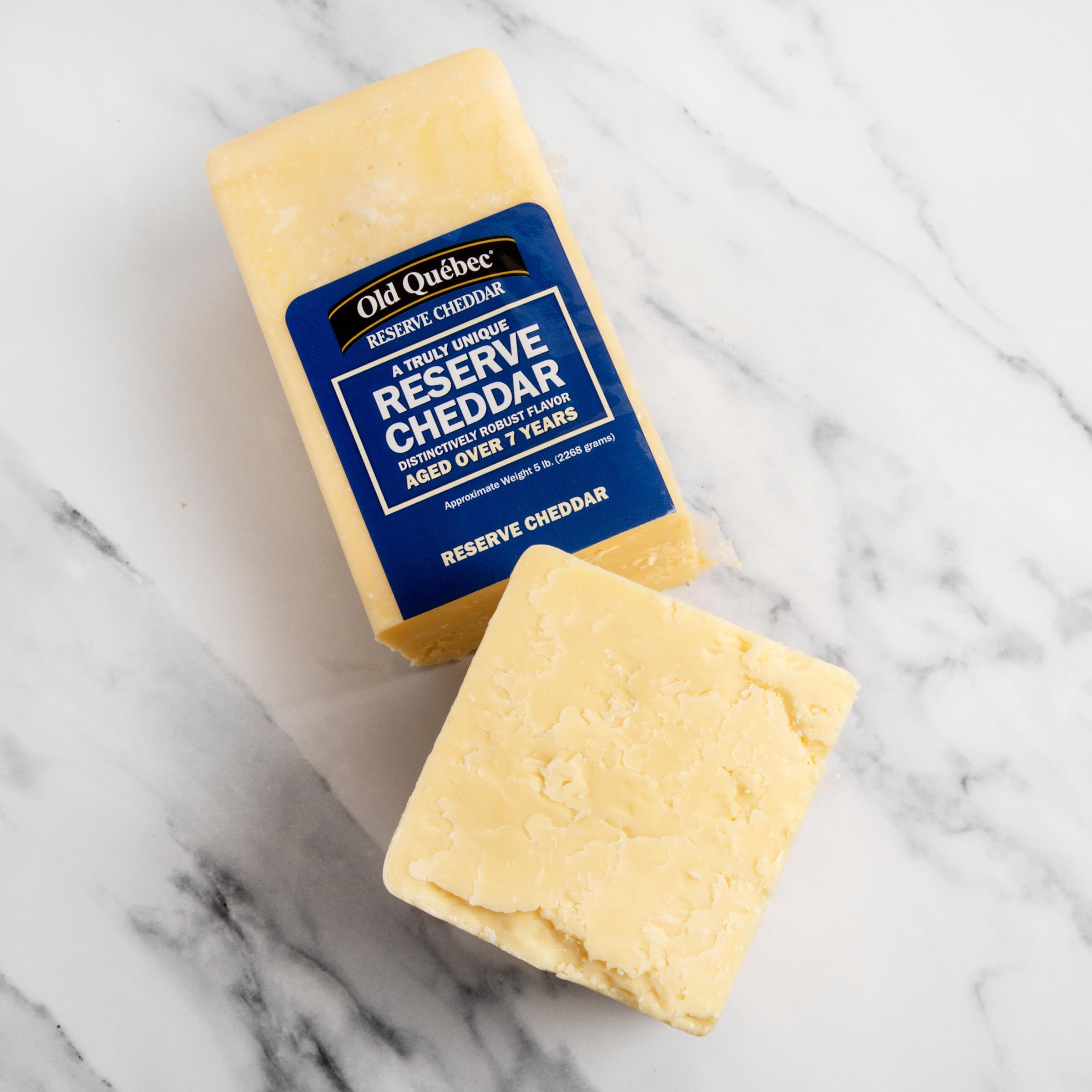 Quebec Canadian Cheese - 7 Year Vintage Cheddar Cheese (7.5 ounce) - Pack of 3