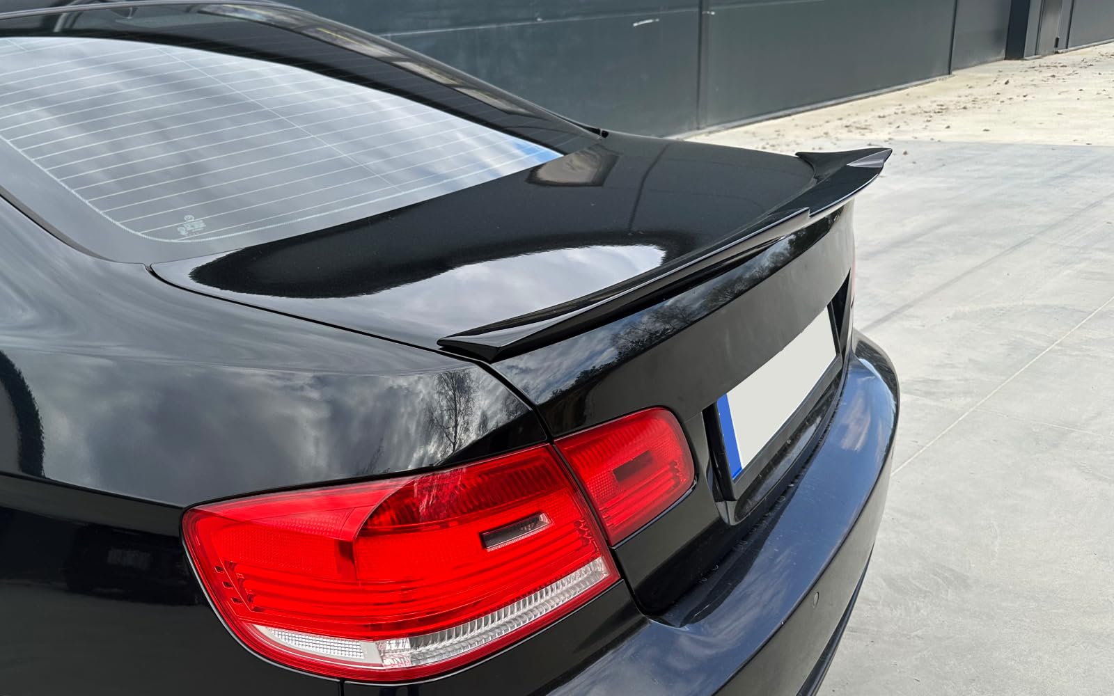 MpTuned E92 M4 Style Spoiler posteriore lucido nero per BMW Serie 3 2007 2008 2009 2010 2011 2012 2013 Coupe 318i 320i 330i 335i M3 318d 320d 330d 335d