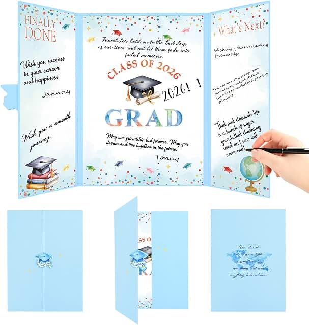 Holkcog Graduation Signing Card Album