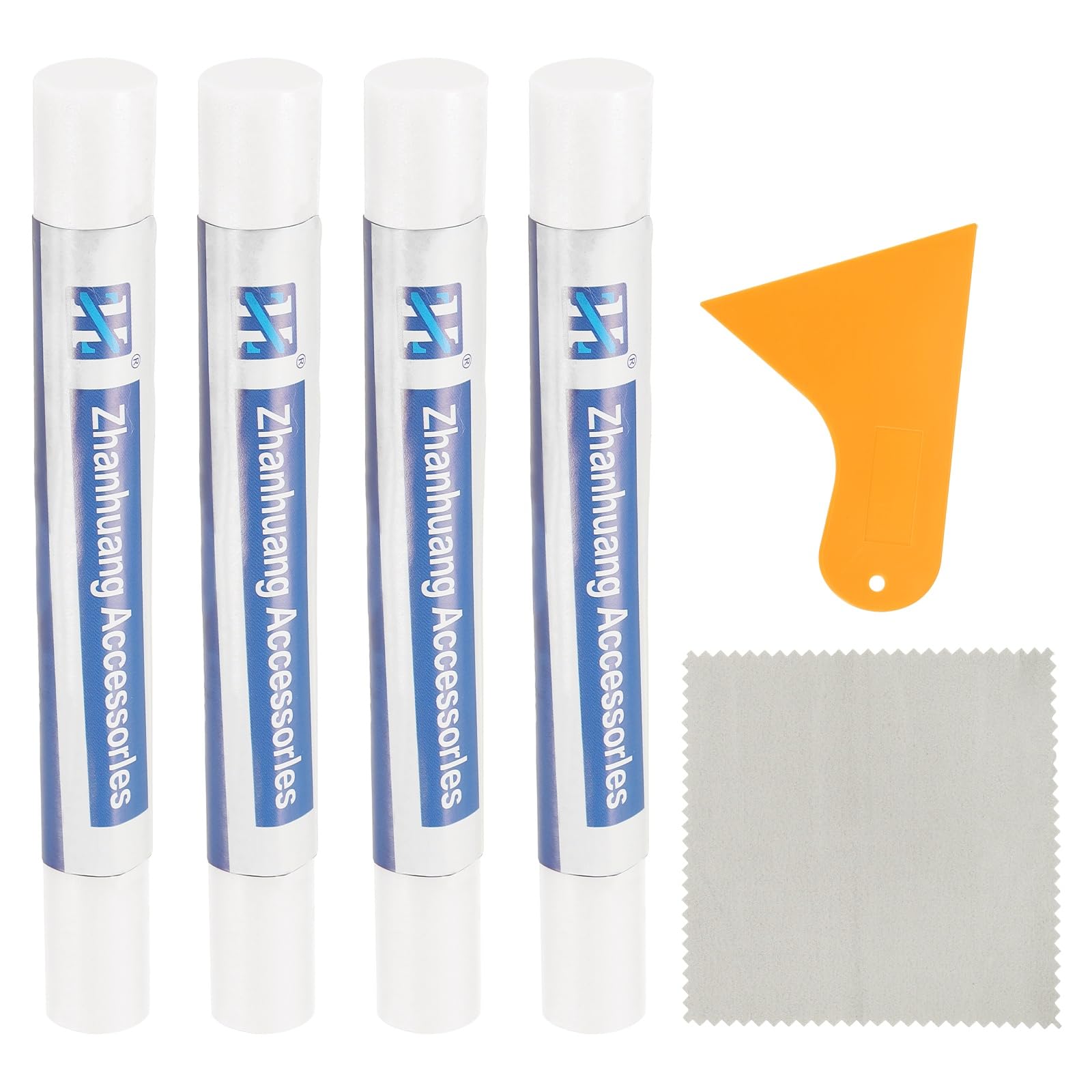 sourcing map 4Pcs Wood Filler Sticks, Wax Touch Up Furniture Repair Crayon