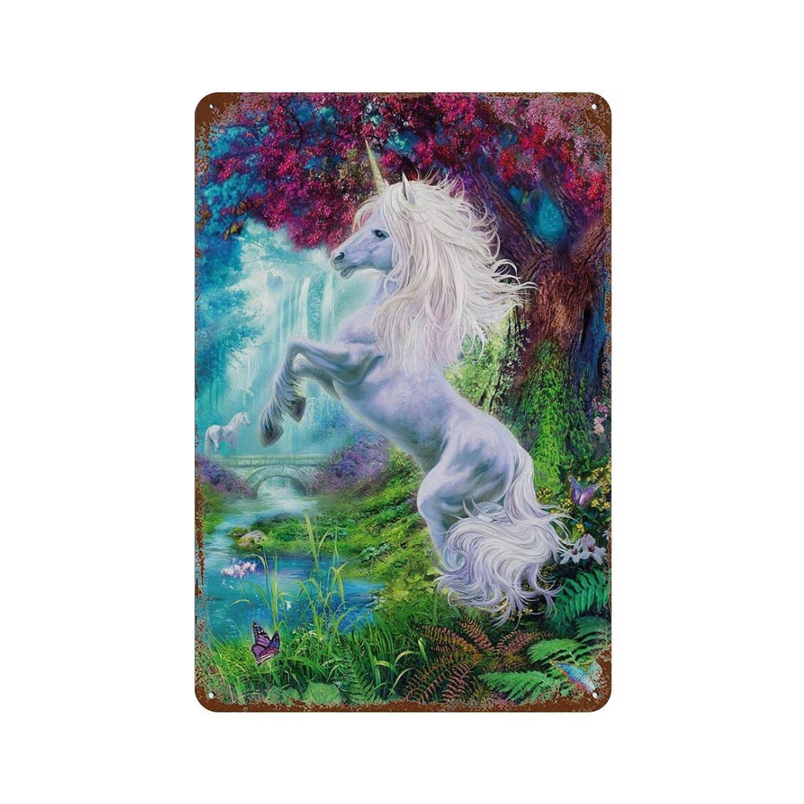 xiaoxiaoshen Unicorns (8) Wall Decor Art Metal Tin Poster Modern Home Decor Art Home Bar Shop Decorations Vintage Sign 30x20cm