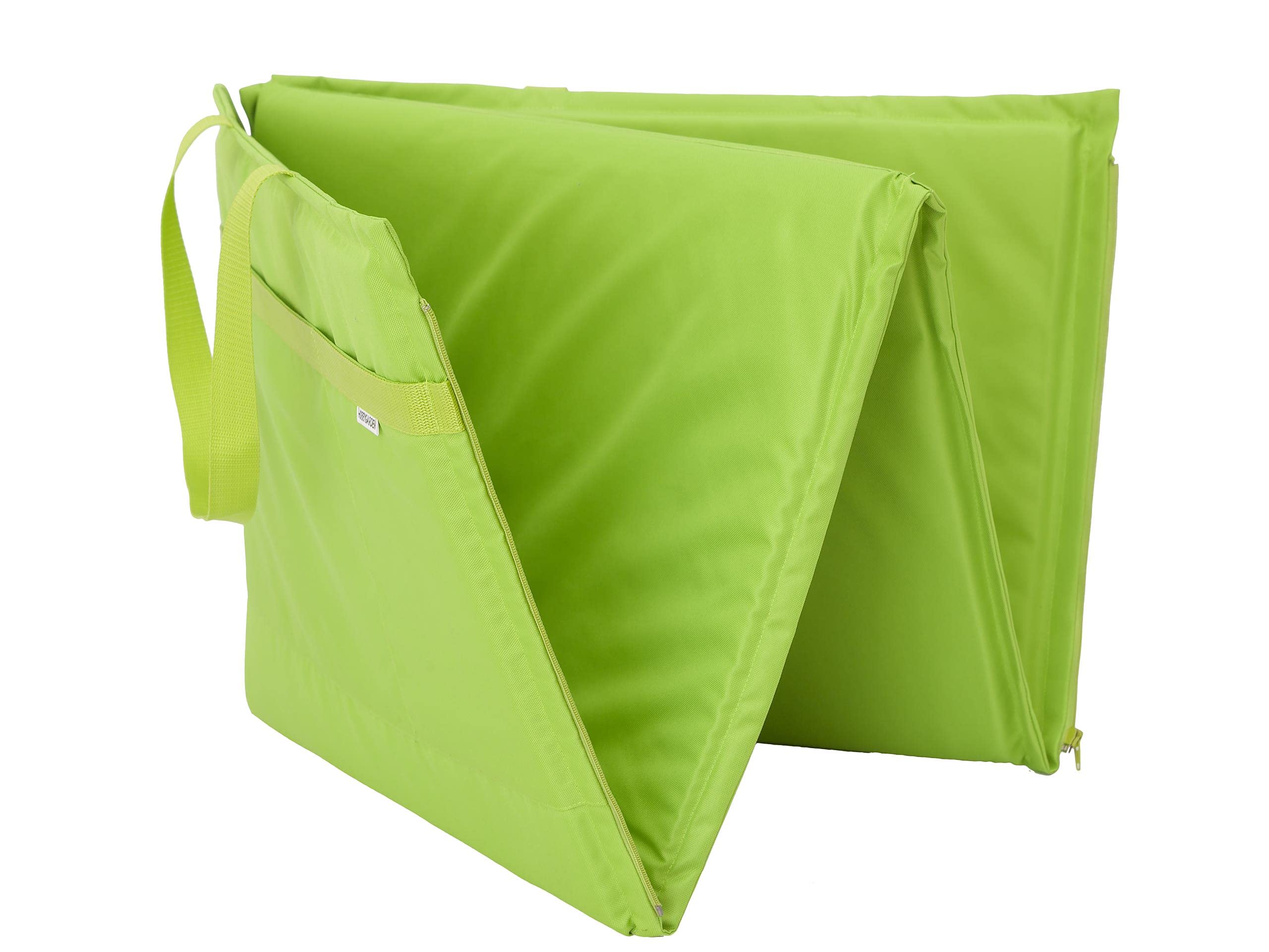 Matelas de plage pliable 2 en 1 - Chaise longue de plage - Matelas de jardin - Oreiller - Coussin de plage - Portable - Plusieurs couleurs