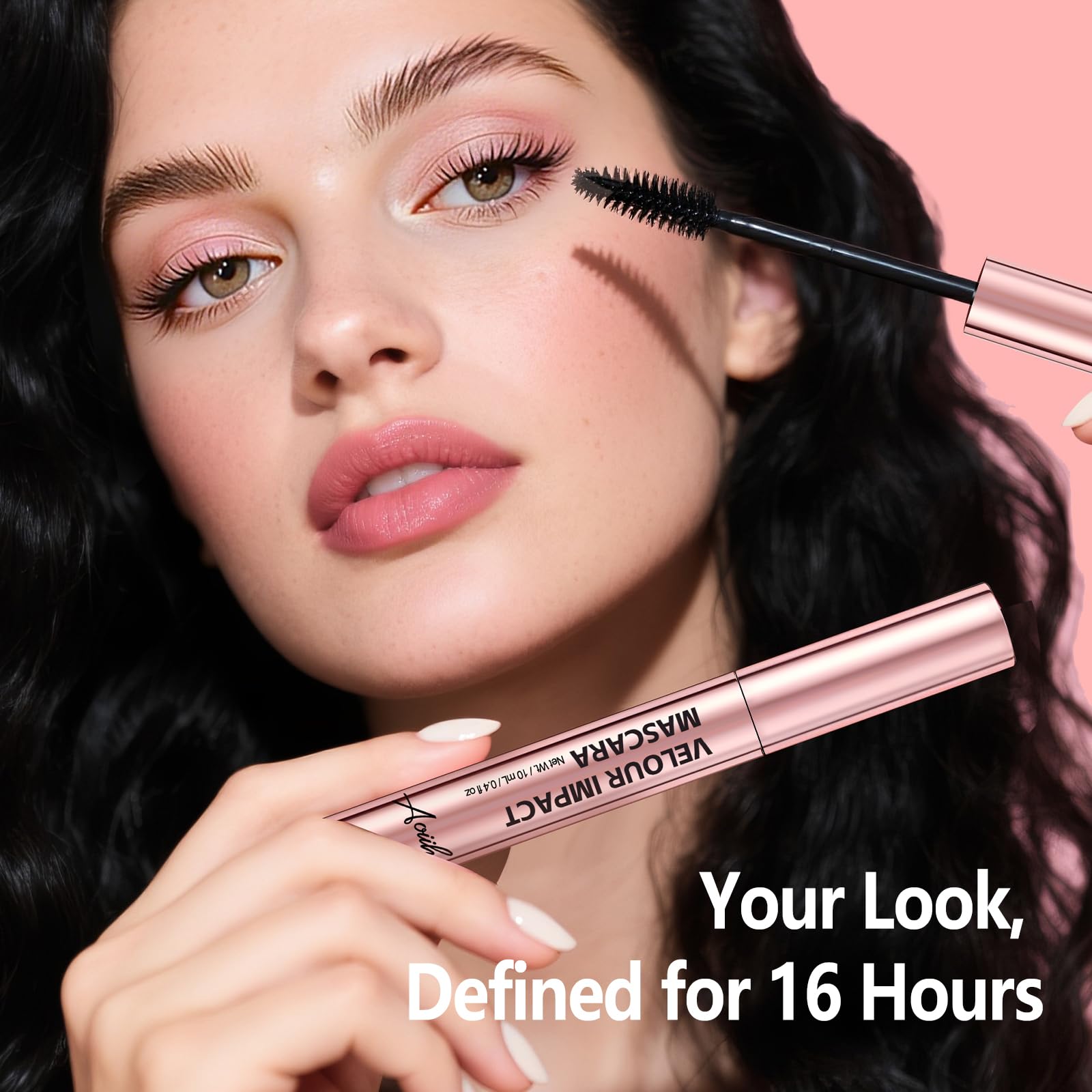 Mascara Liquid Lash Extensions, Lengthening & Volumizing Liquid Lash Extensions, Tubing Formula for Volume & Lift - Smudge, Flake & Fade Proof - Nourishing Formula Safe for Sensitive Eyes - 4