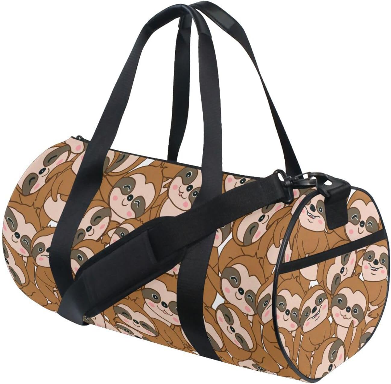 Christmas Nutcracker Mouse King Round Duffel Sports Bag Lightweight with Inner Pocket Gym Bag for Men Women Duffle Bag for Travel Sports