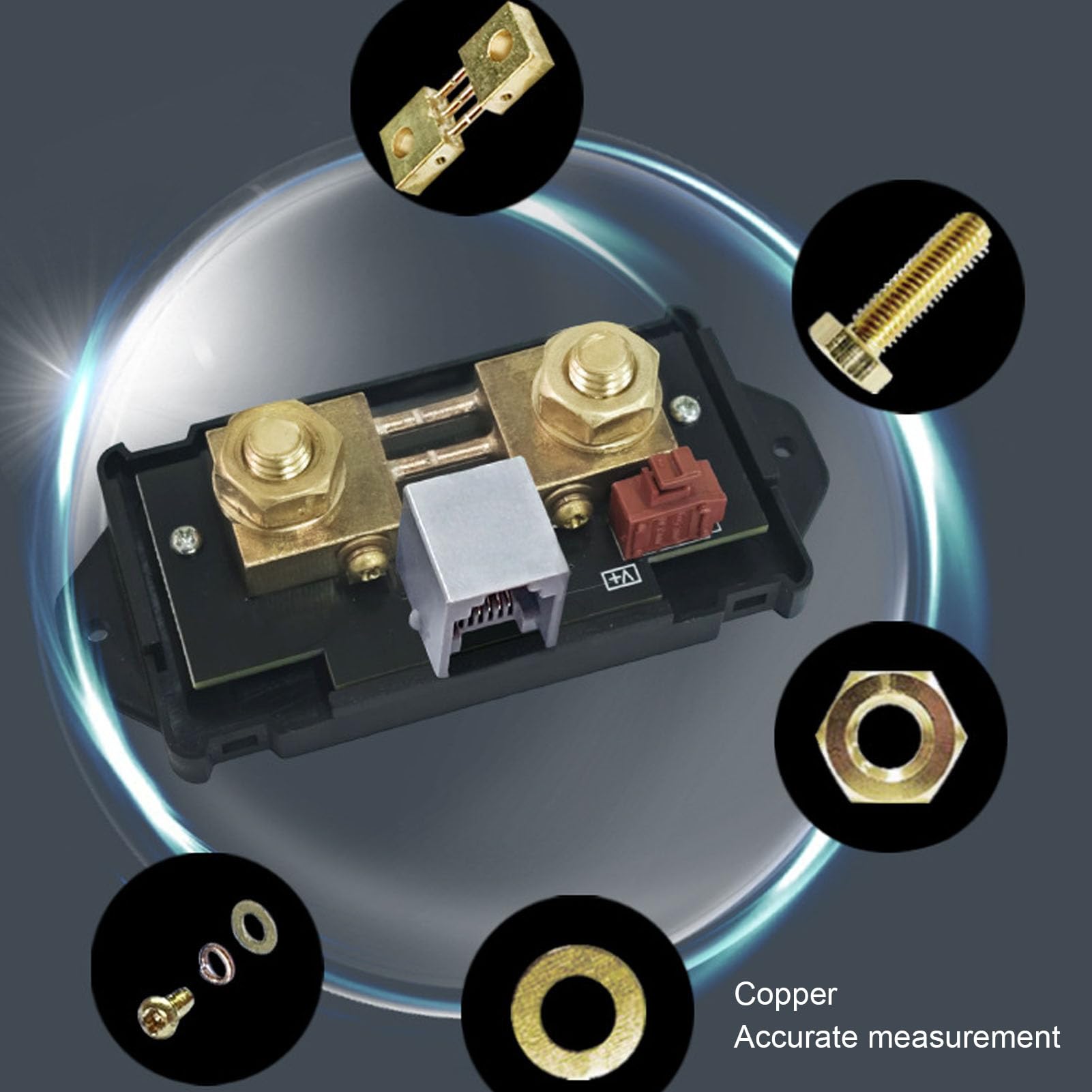 Probador de Coulomb, Control Remoto Wifi 10-100V 100A Voltímetro Digital Amperímetro Capacidad de la Batería Energía Electricidad AH Medidor de Voltaje Zumbador Incorporado
