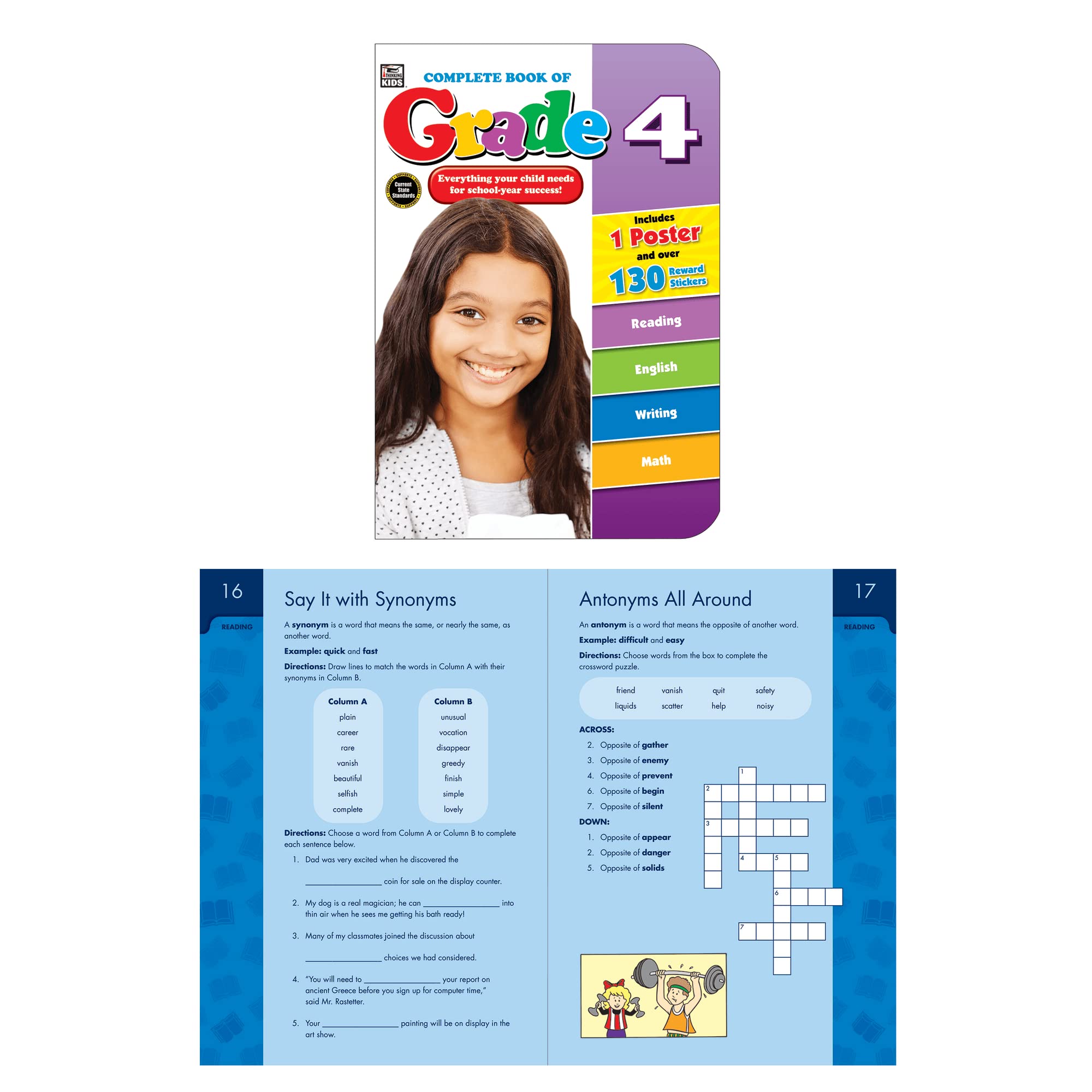 Carson Dellosa Complete Book of Grade 4 Workbook - Image 2