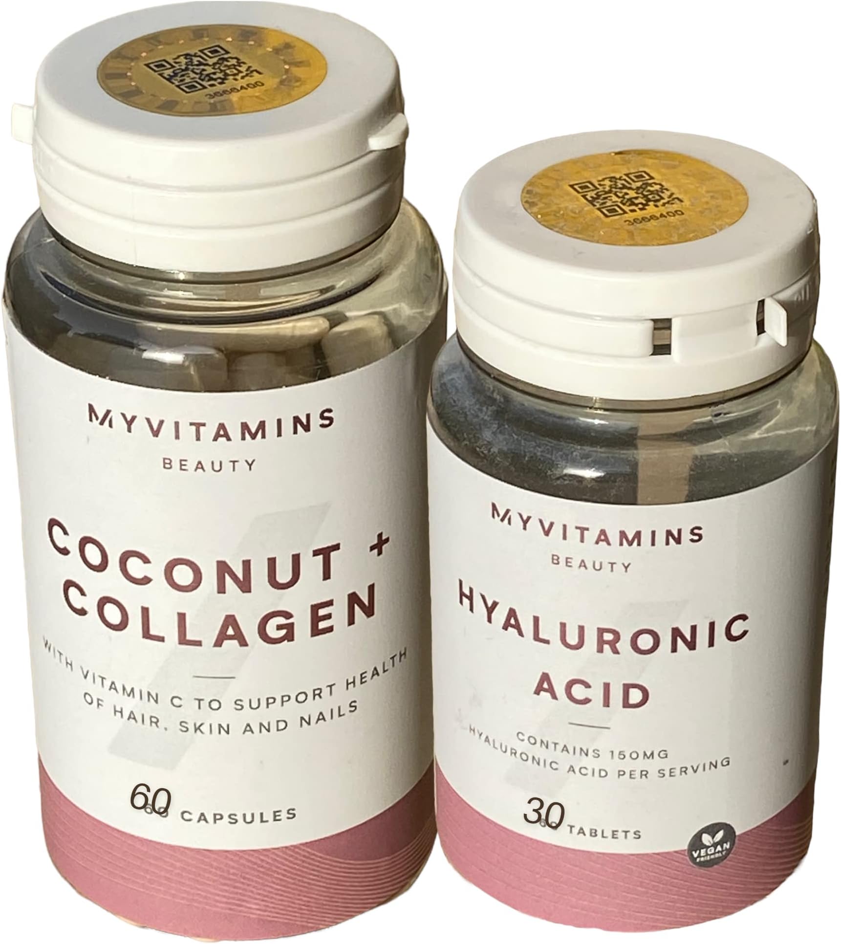 myvitamins Coconut Collagen & Hyaluronic Acid - UK Number One Best for Skincare