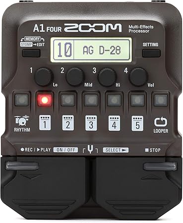 Zoom A1 Four Acoustic Instrument Multi-Effect Processor