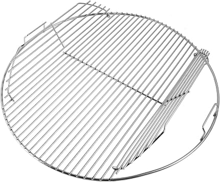54.6CM Round Cooking Grate, 7436 Grill Replacement Parts for Weber 57 CM BBQ Cooking Grate, Charcoal Grill, Weber Kettle and Bar-B-Kettle, Weber One-Touch