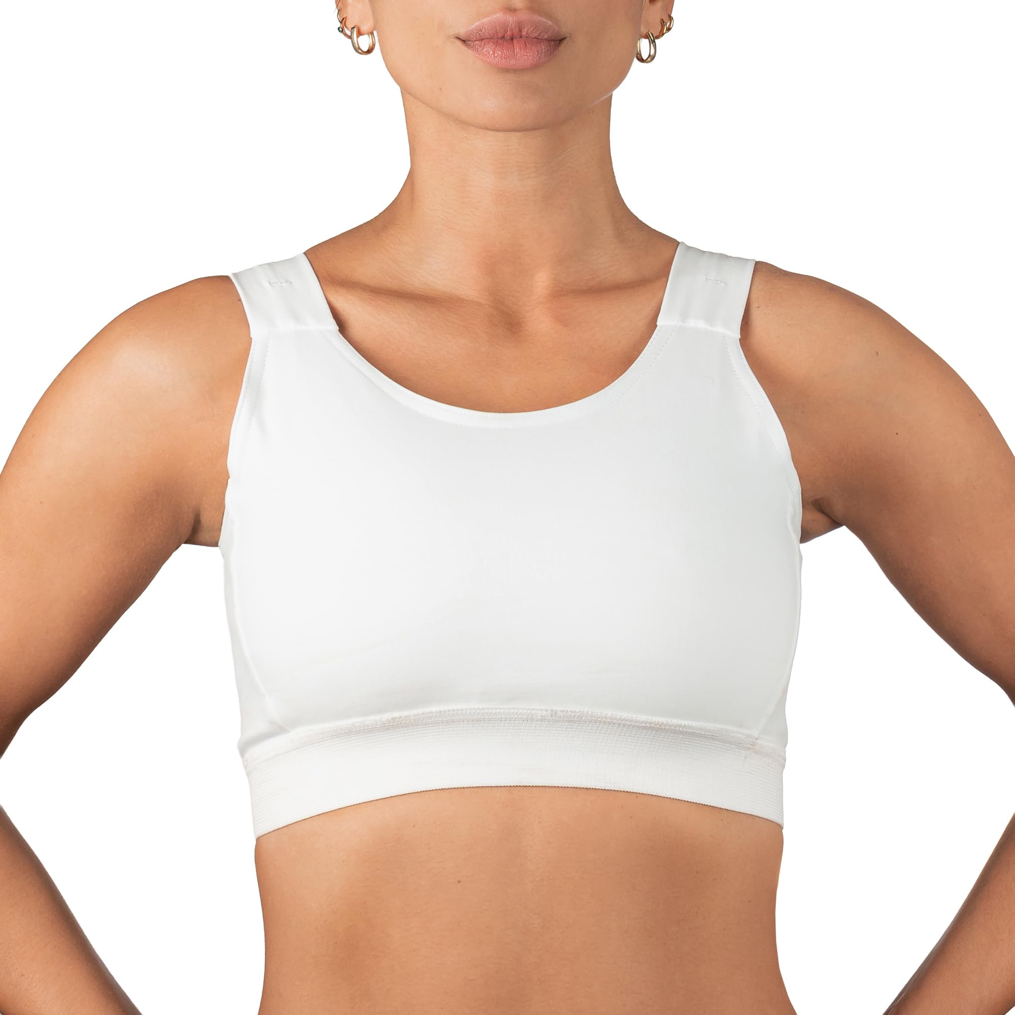 Underworks MagiCotton Sports Bra and Binding Minimizer Bra