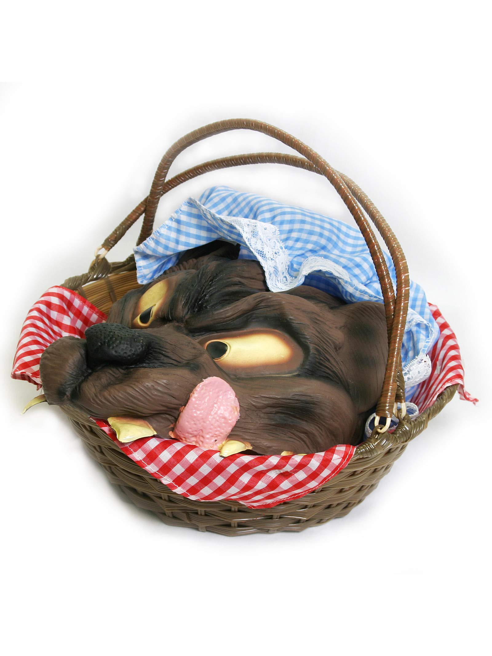 Rubies 6626NS Official Basket with Wolf Head Fancy Dress
