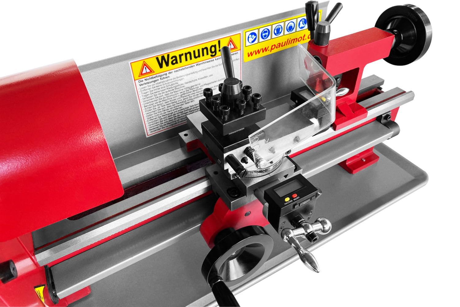 PAULIMOT Drehmaschine SIEG SC2, 500 Watt, 400 mm Spitzenweite