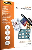 Vista 1 de Fellowes 5602001 Admire A3 80Mic Easyfold Pouch 25pk
