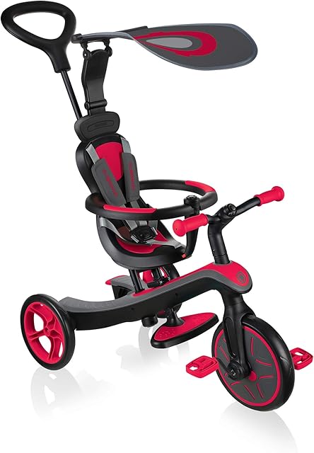 Globber 632-102 Kids Trike, Red