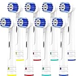 Replacement Toothbrush Heads Compatible with Oral B Braun, 8 Pack Professional Electric Toothbrush Heads Brush Heads Refill for Oral-B 7000/Pro 1000/9600/ 500/3000/8000