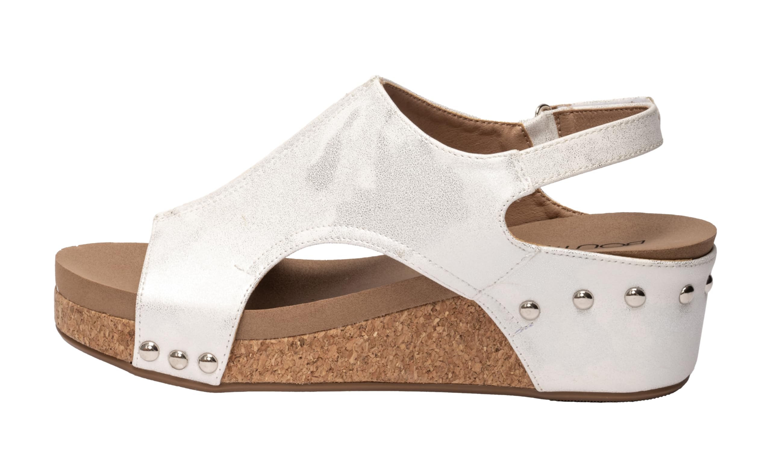 Corkys Footwear Volta Wedge - Chic Elegance Meets All-Year Comfort with a 2-Inch Cork Heel and Marshmallow Insole for Stylish Everyday Wear and