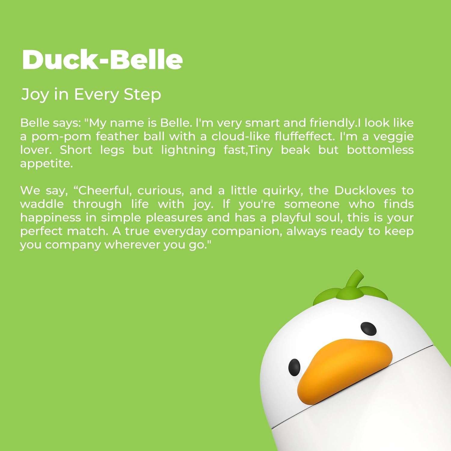 Insulated Stainless Steel Tumbler with Detachable Soft Animal Head,Leakproof BPA-Free,15.2oz Kids Water Bottle with Straw for School and Travel(Duck) - Image 3