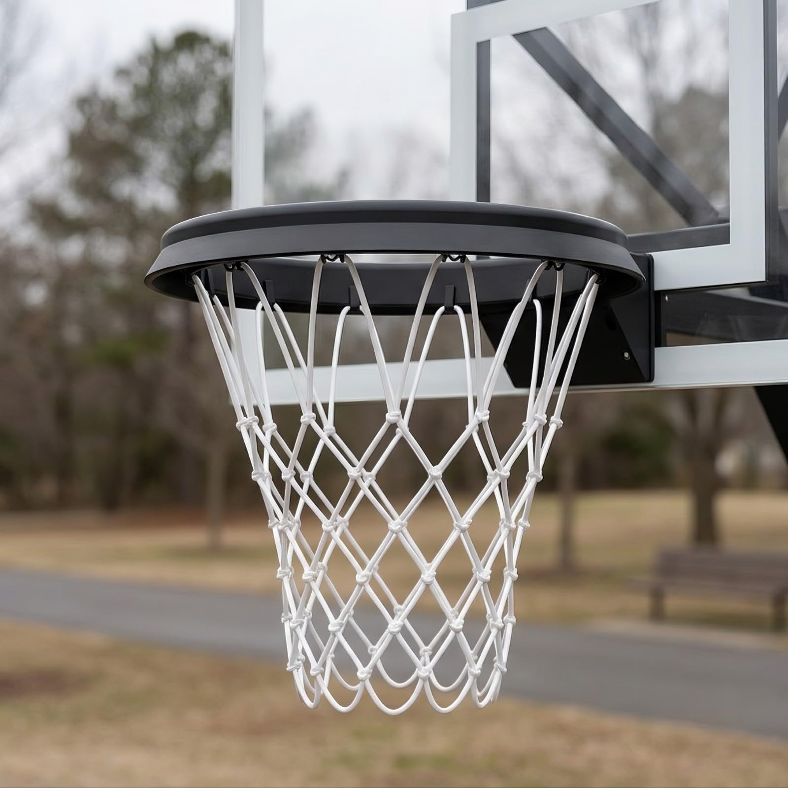 Baloncesto con Red Portátil | para Inriores y Exriores, Patios, Estudians