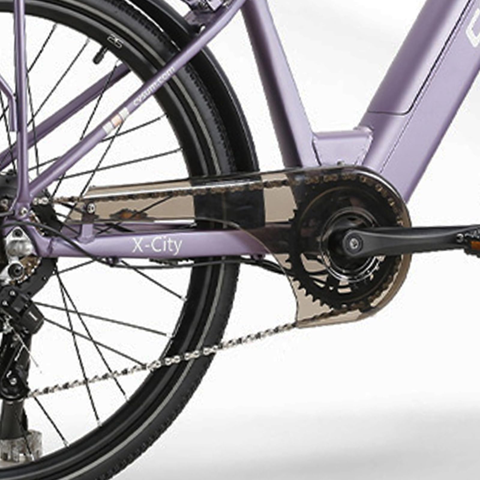 Vélo électrique Ville, 26" Banlieue Ebike pour Femme, 45Nm Pédalage Assisté Electric Bike, Li-Batterie Amovible 48V 10.4Ah, 499Wh Portée 80-100km, avec Panier et Porte-Bagages