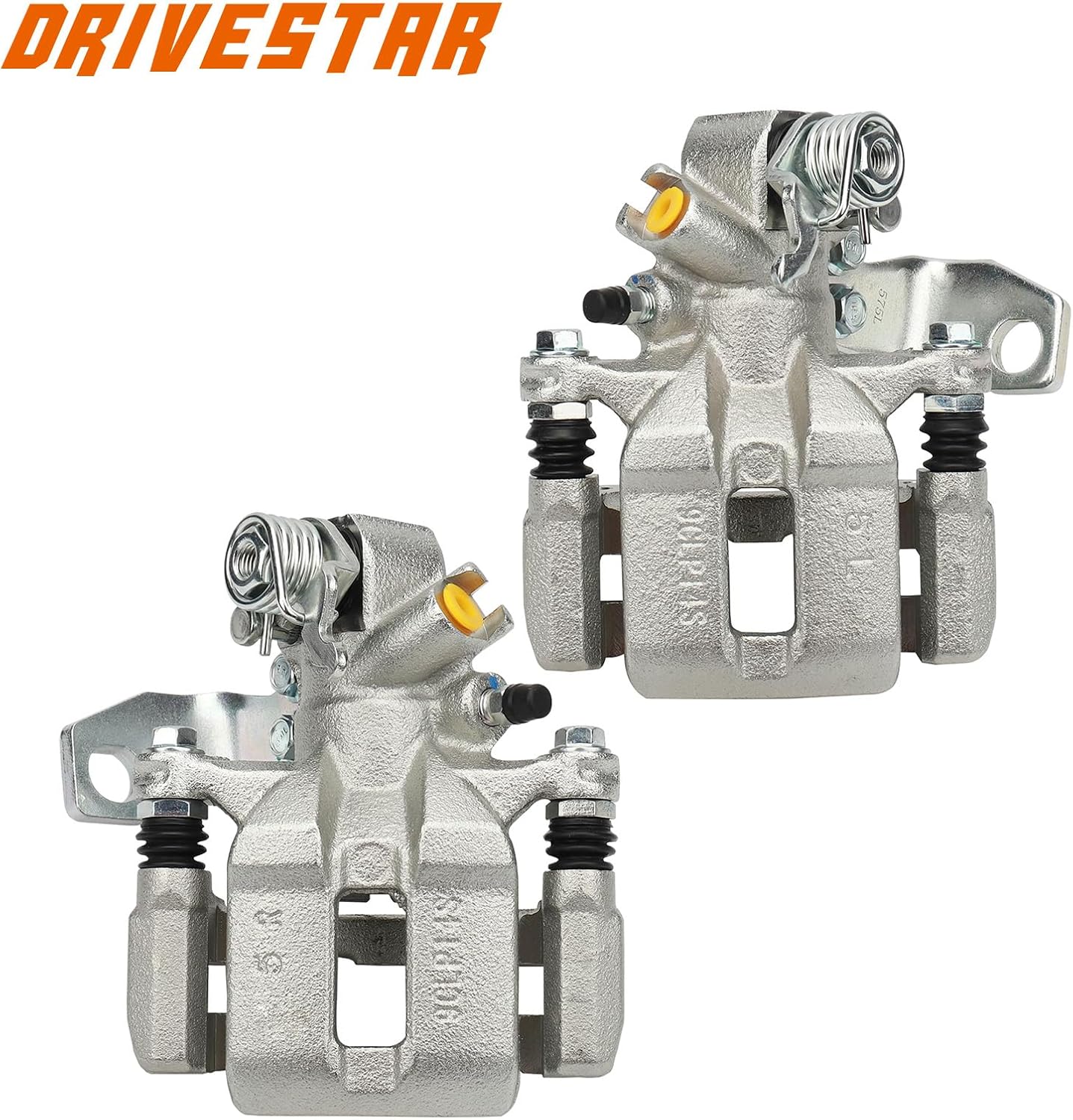 DRIVESTAR 19B3298 19B3299 Rear Left Right Brake Calipers, 2006-2015 for Honda Civic, 2013-2018 for Acura ILX, 2006-2011 for Acura CSX, replace for 3019SNAA10, 43018SNAA10, FRC11840