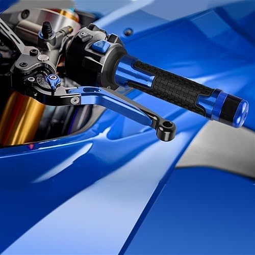 Miniatura 5 de Motocicleta para Y&AMAHA XJ6N XJ6 N XJ6DIVER XJ6 Diver 2009-2015 2014 2013 2012 2010 Palanca de embrague de freno manillar empuñaduras extremo