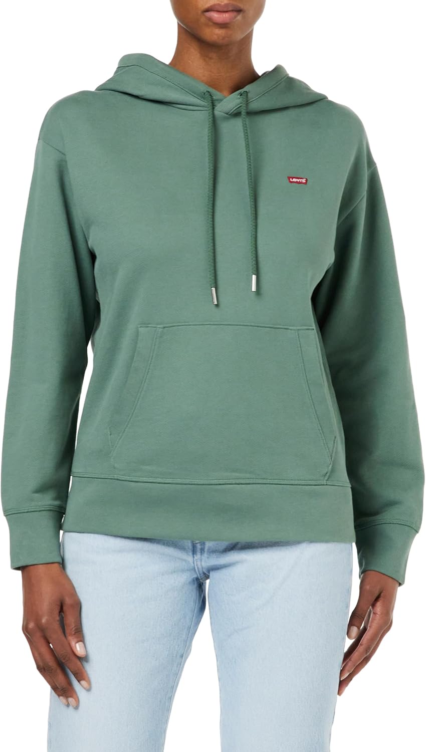 Levi's Damska standardowa bluza z kapturem, Ciemny las, XS