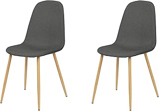 La Silla Española Alberca Silla, Telas, Gris pizzara, 45cm (Ancho) x 53 cm (Fondo) x 87,5cm (Alto)