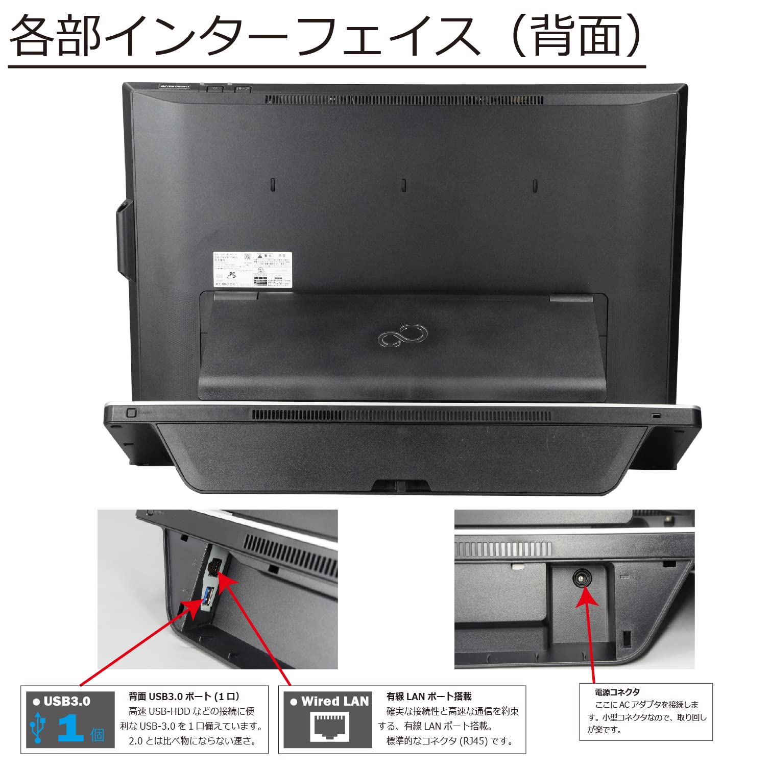 Amazon.co.jp: Fujitsu ESPRIMO WH77/W FMVW77WBG Windows 10 