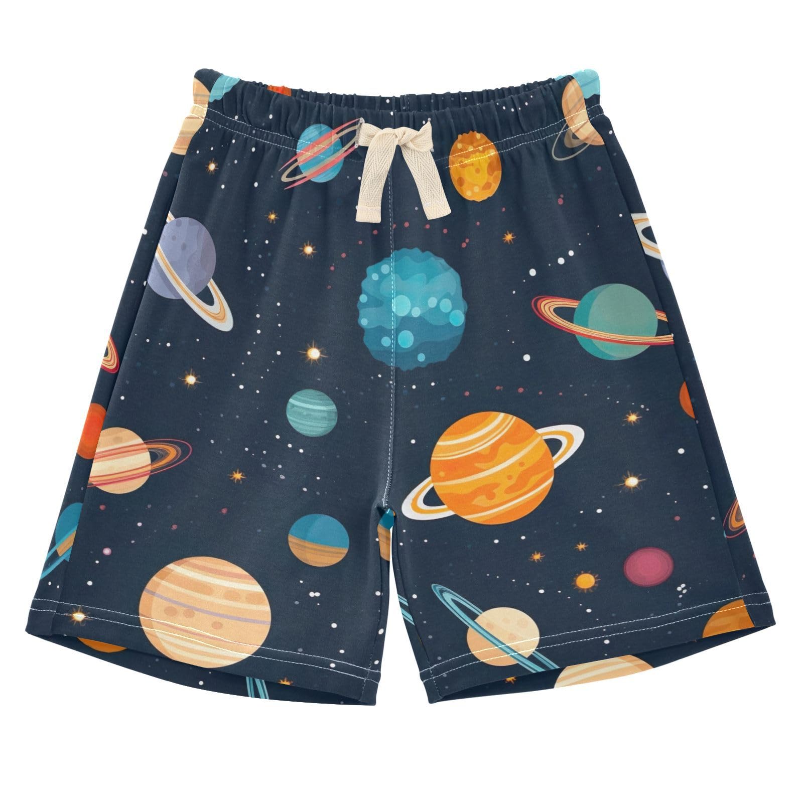 UMIRIKO Unisex Baby Shorts Space Planet Galaxy Cotton Shorts for Toddlers 3T 202a0395
