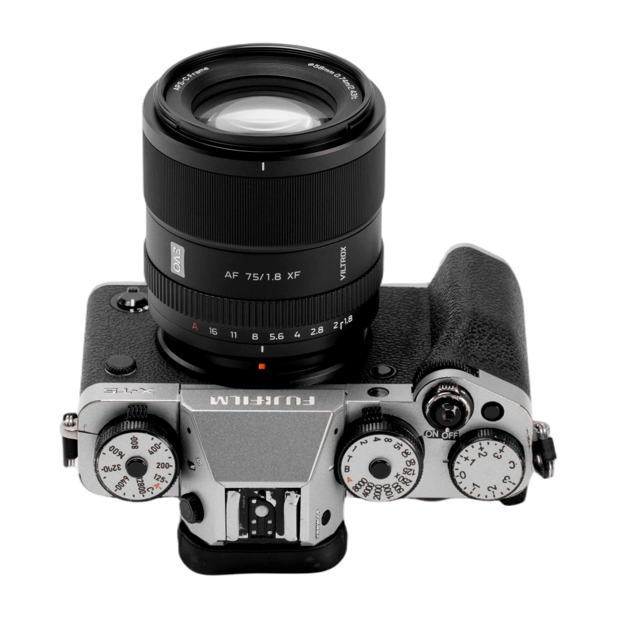 VILTROX 75mm F1.8 XF EVO Objektiv, AF 75mm f1.8 für Fuji X Mount