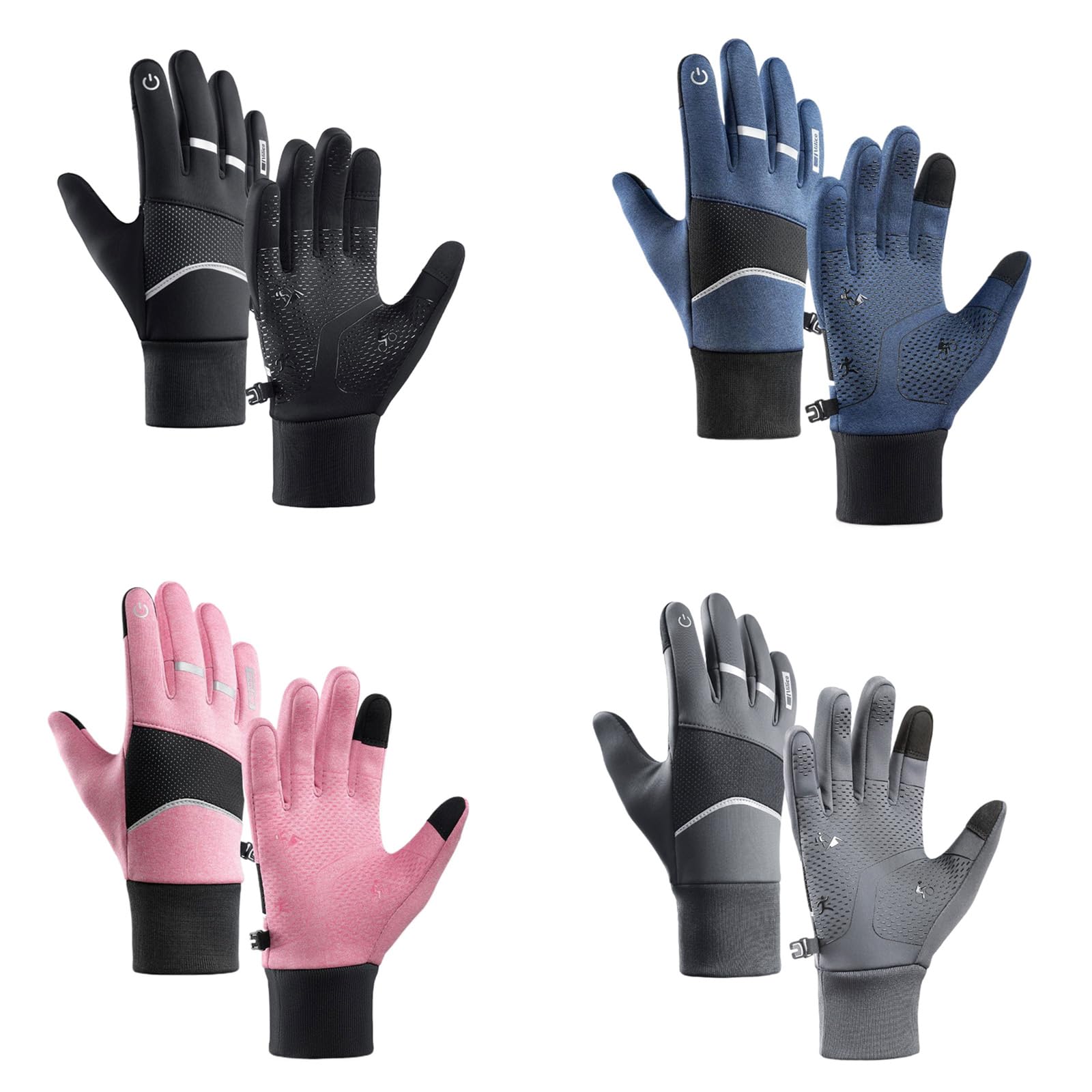 XUZHID Sports Gloves?Winter Nonslip Ski Gloves Windproof Warm Gloves Cold Weather Breathable Snowboard Gloves for Men and Women Enduring