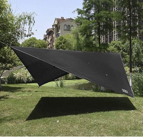 Miniatura 3 de Gold Armour - Toldo para lluvia para hamaca de lona, calidad premium, 14.7 pies, 12 pies, 10 pies, 8 pies, cubierta de toldo para lluvia, toldo de