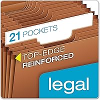 Vista 4 de Globe-Weis Pendaflex - Chaquetas y bolsillos para archivos de conversión (PFXR119ALHD), color marrón