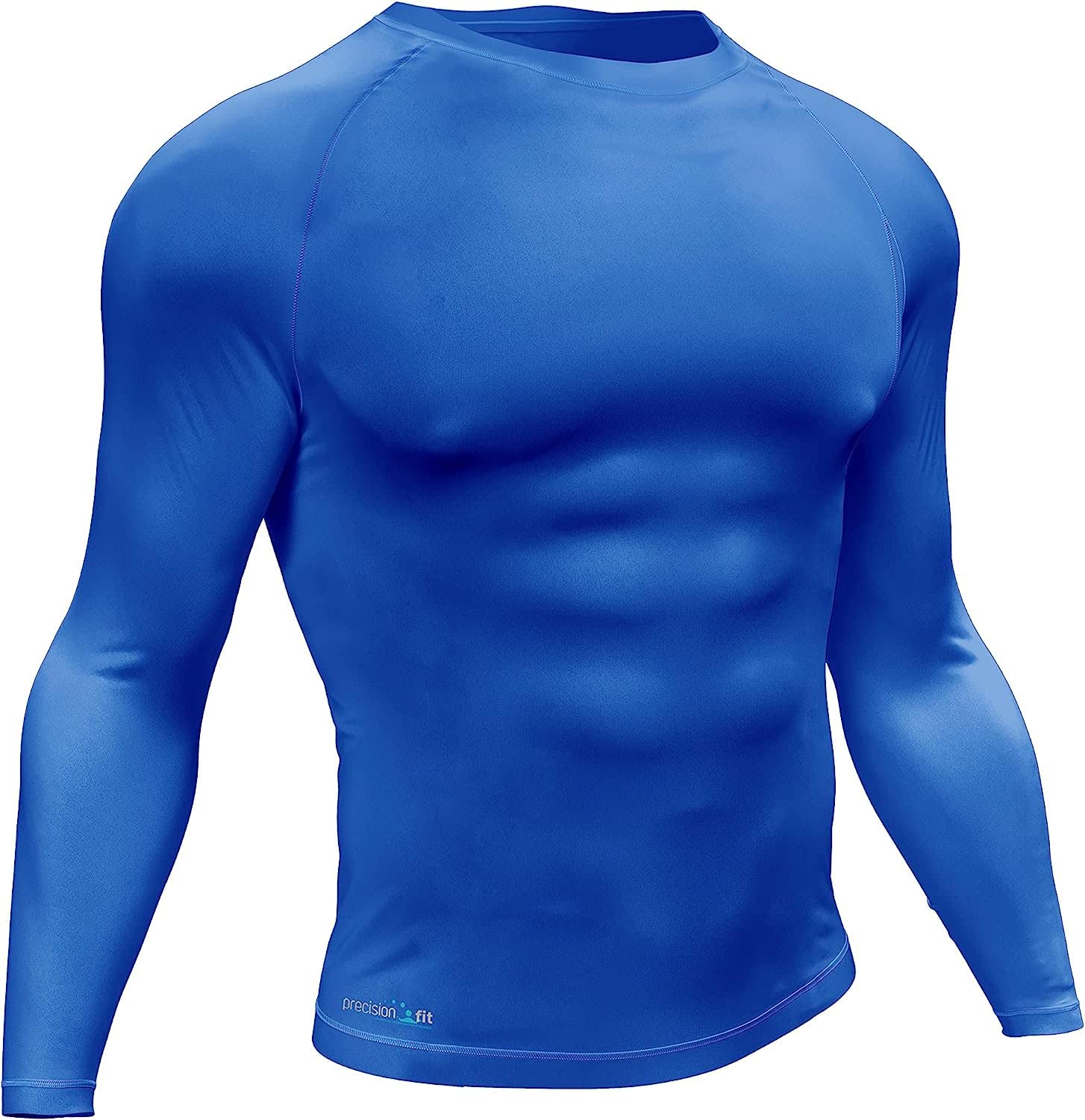 Precision Unisex-Youth Essential Base Layer Long Sleeve Shirt, Royal, JOne sizeor Small