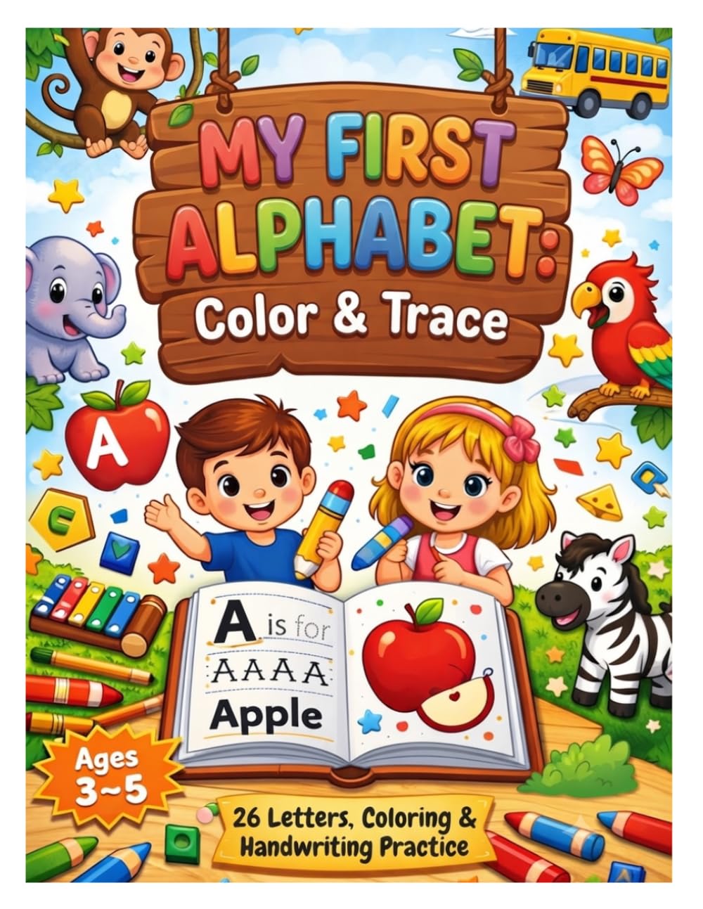 My First Alphabet Tracing Book