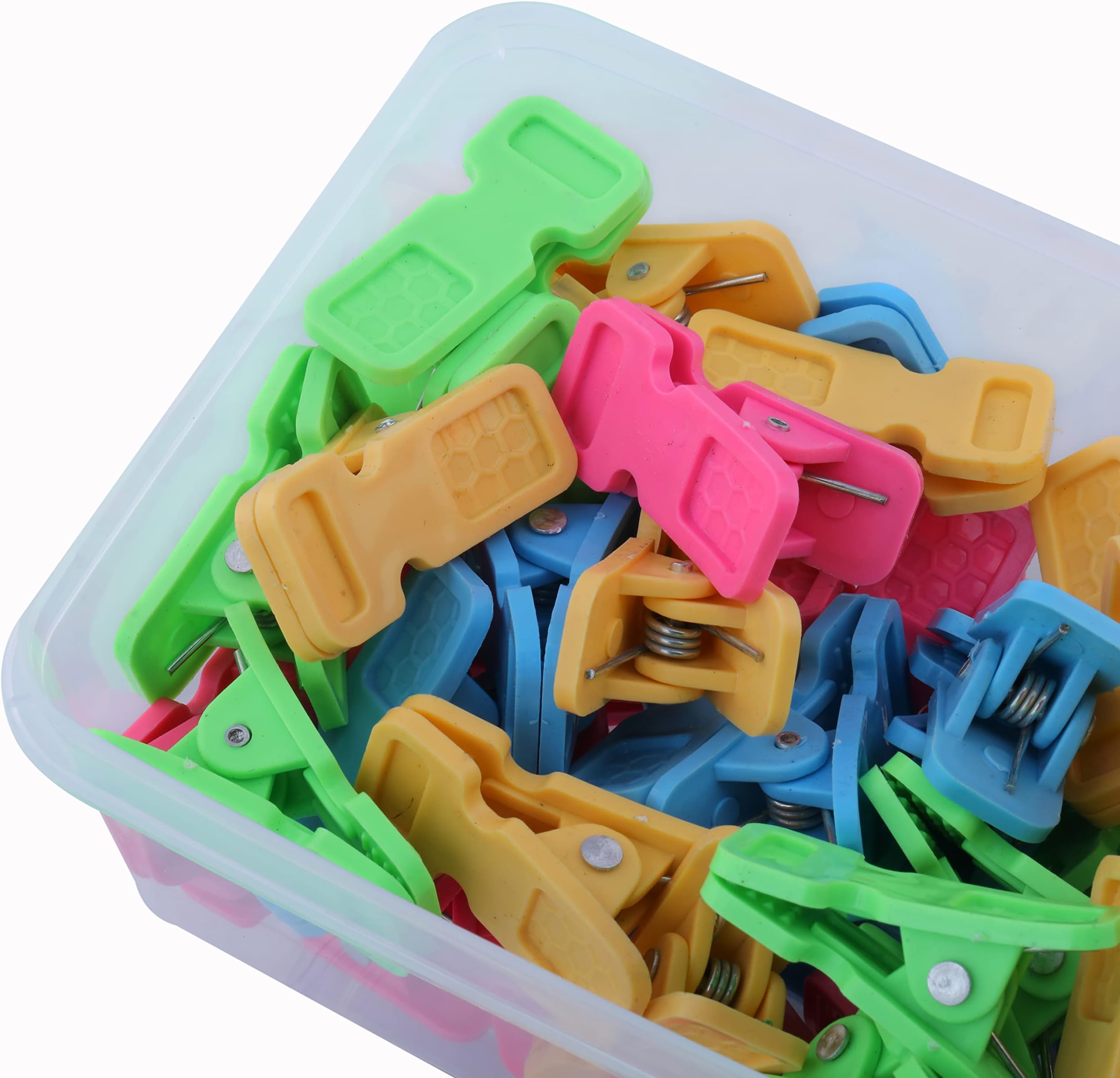 WAAOME 36 Pcs Heavy Quality Duty Cloth Clip Rust Cloth Peg Plastic ...