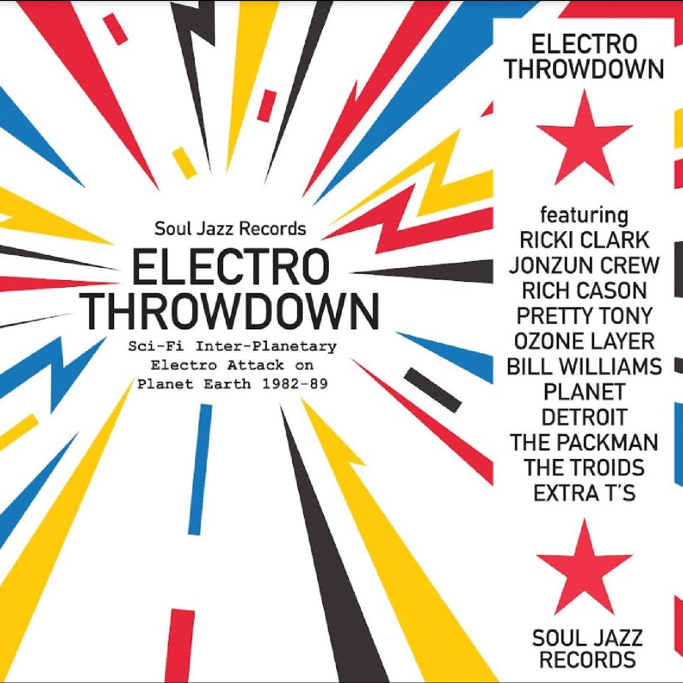 Electro Throwdown Sci-Fi Inter-Planetary Electro Attack Vinyl 12"" Album
