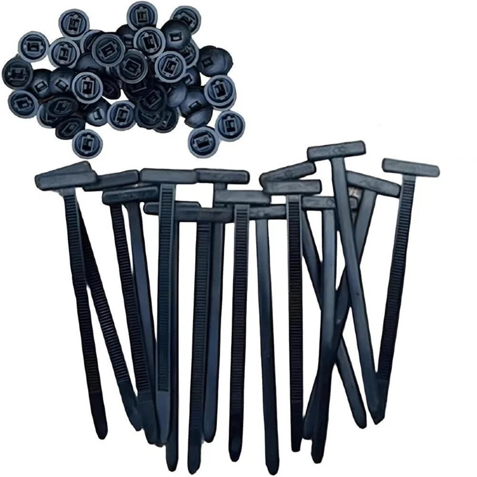 Yangshe One Color Self-Locking Zip Ties 400/600/800 Sets, Nylon Cable Ties For Automotive & Home Organization