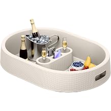Devoko Pool Floating Tray PP Waterproof Swimming Pool Drink Holders