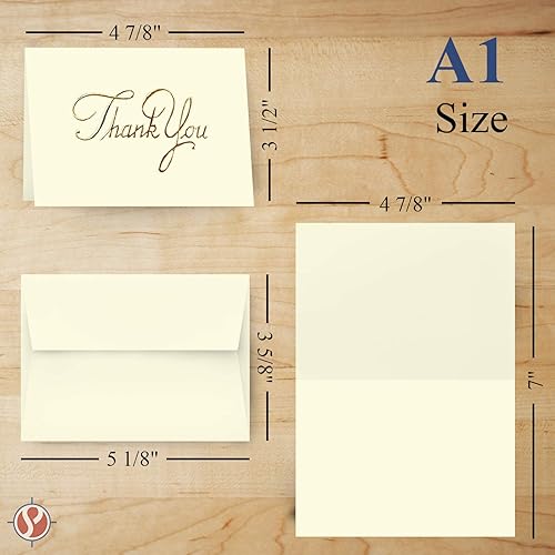 Miniatura 5 de Tarjetas de agradecimiento de negocios, bonito y elegante en relieve dorado, medio pliegue blanco en blanco, regalos y regalos  Vacaciones, baby