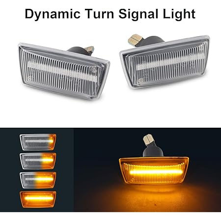 Dynamische LED Zijknipperlichten Opel Adam Wit - GM Tuningparts