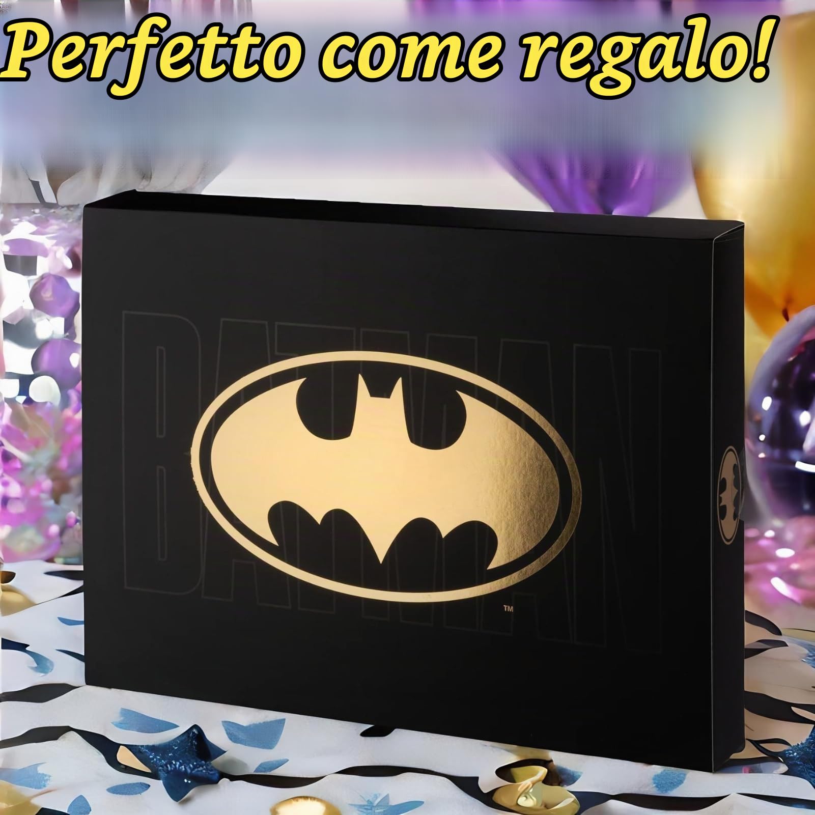 DC Comics Batman Calendario Dell'avvento - Regalo Natale - Calze Uomo 40-45