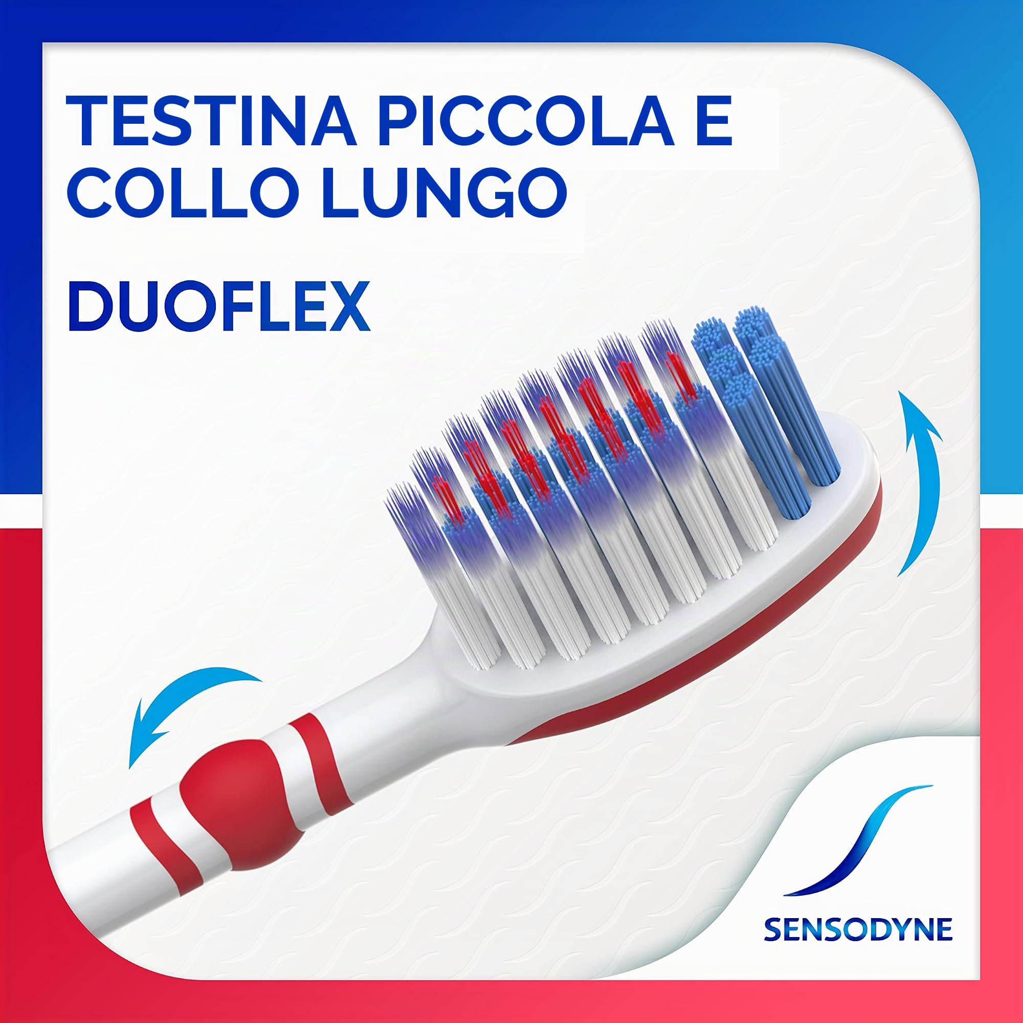 Sensodyne Sensibilità e gengive Spazzolino da Denti Morbido per Sensibilità Dentale, Confezione da 4 Unità, Bianco